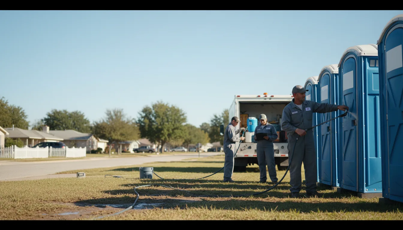 Long-Term Portable Toilet Rental in Akron, OH near me